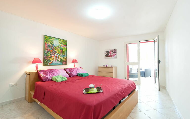 Semesterboende Cotriero Pool: sovrum