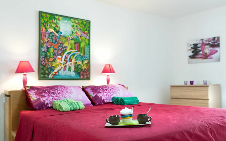 Semesterboende Cotriero Pool: sovrum