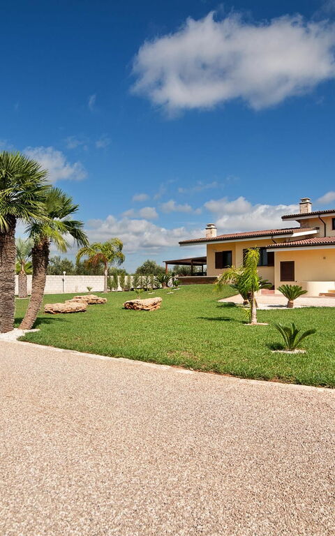 Meadow Luxury Villa: Trädgård, Utomhus