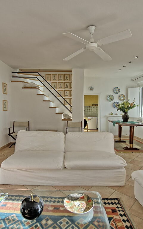 Vista Mare: Lunchrum, Vardagsrum