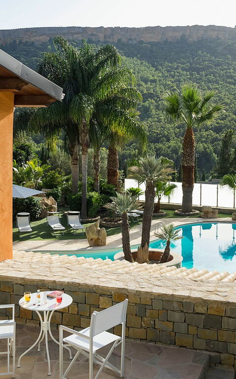 Villa Agorà: Trädgård, Utomhus