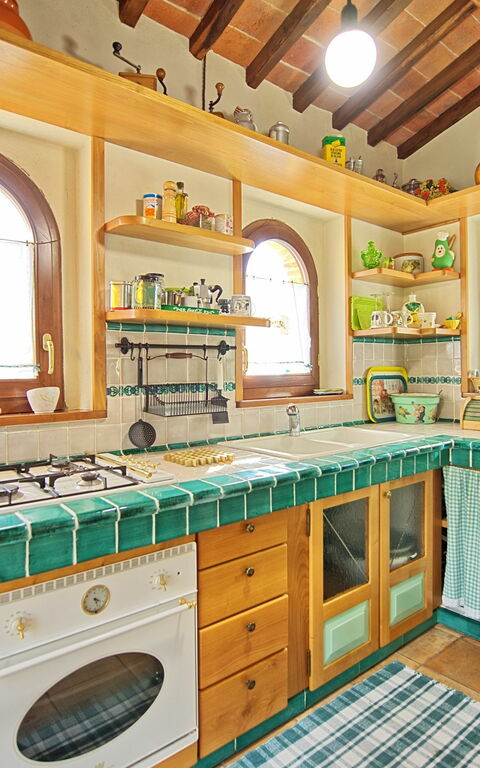 Villa Poggiospinoso: Kök