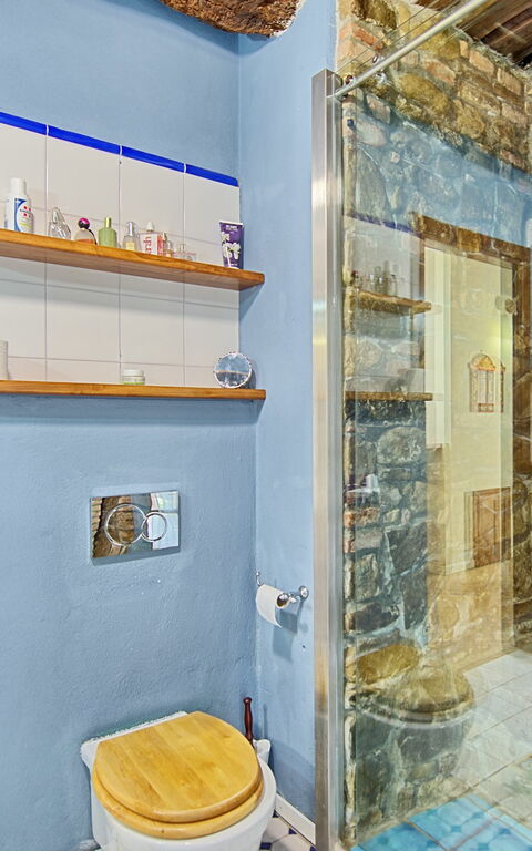 Villa Poggiospinoso: Badrum