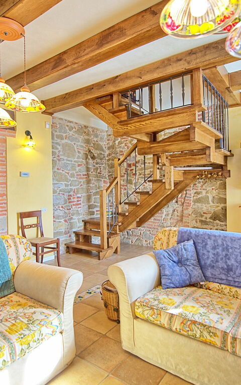 Villa Poggiospinoso: Vardagsrum