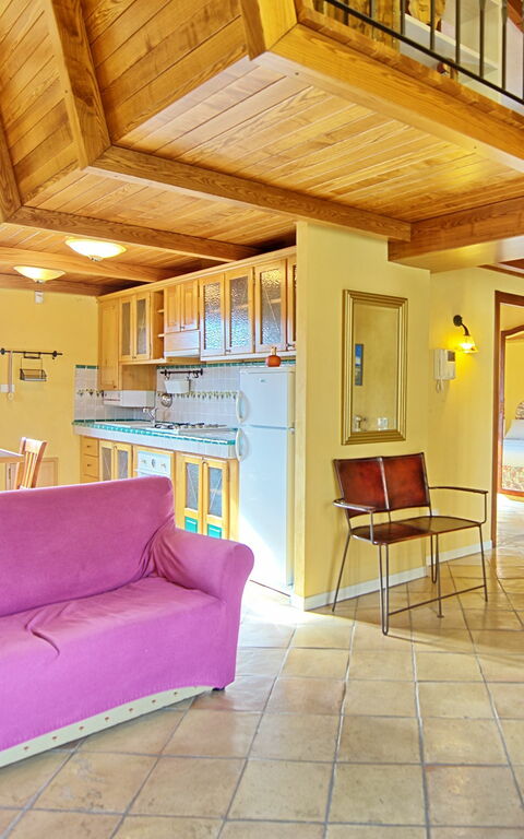 Villa Poggiospinoso: Vardagsrum