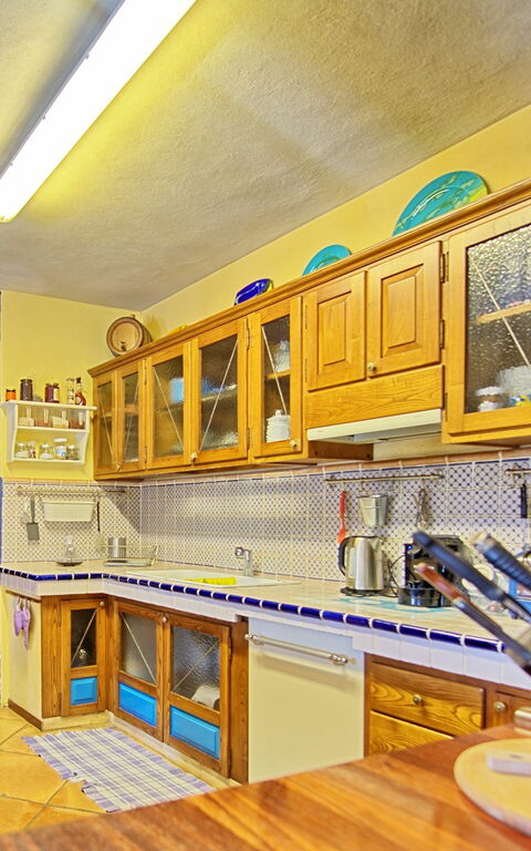 Villa Poggiospinoso: Fellesrom, Kök