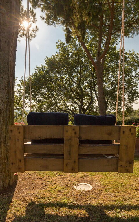 Villa Poggiospinoso: Trädgård