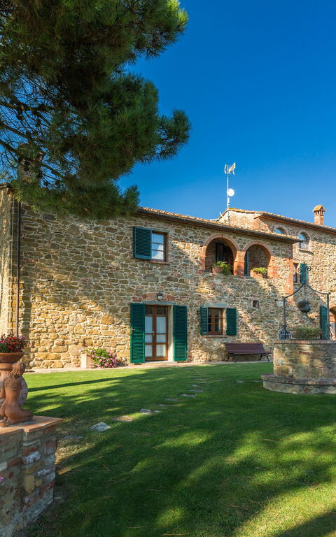 Villa Poggiospinoso: Exteriör, Trädgård, Utomhus