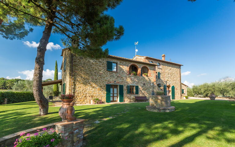 Villa Poggiospinoso: Exteriör, Trädgård, Utomhus