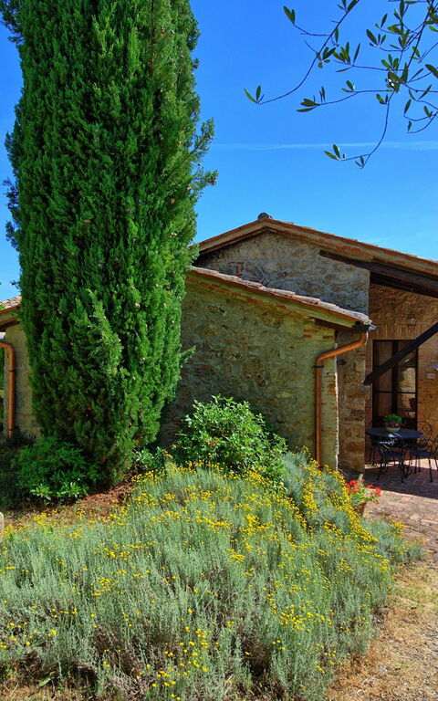 Villa Sarteano: Exteriör