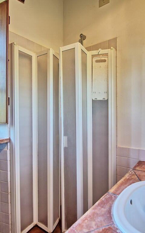 Villa Sarteano: Badrum