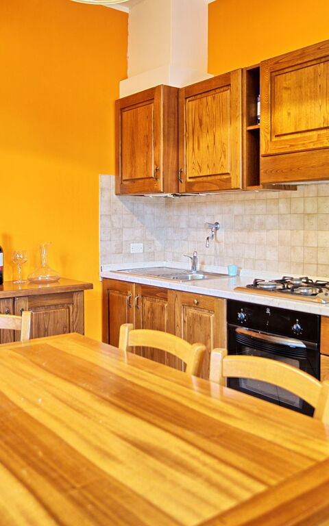 Casale Daniele: Kök, Lunchrum