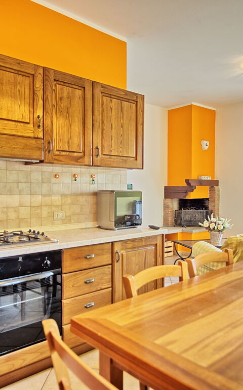 Casale Daniele: Kök, Lunchrum