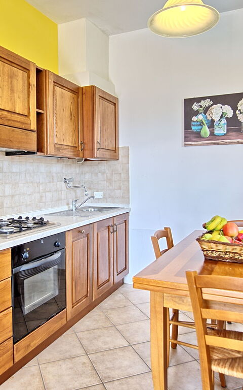 Casale Daniele: Kök, Lunchrum