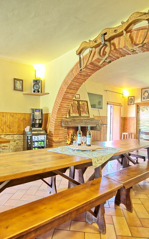 Villa Mario: Lunchrum, Vardagsrum