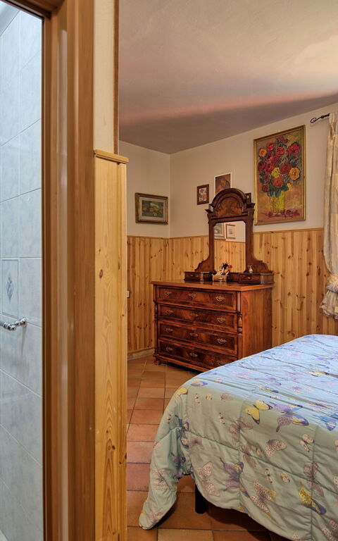 Villa Mario: Badrum, sovrum