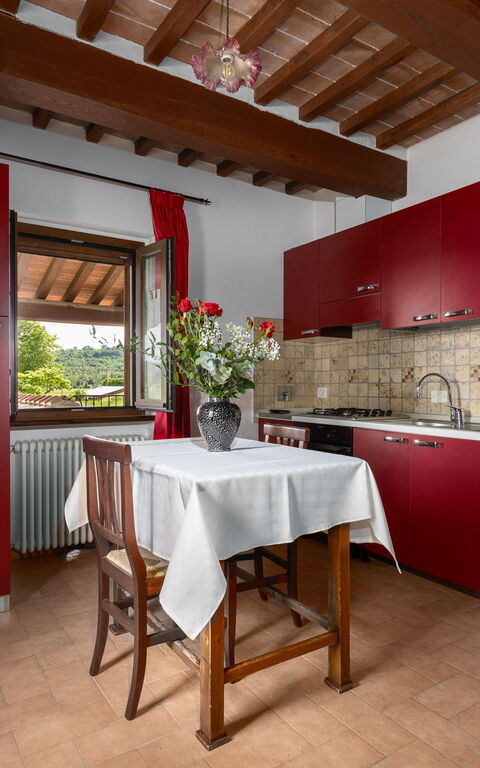 Casale Tiziano: Kök, Lunchrum