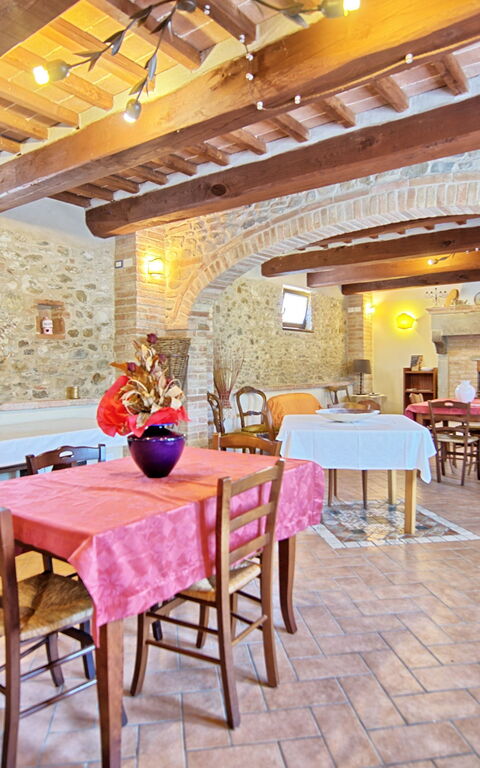 Casale Tiziano: Lunchrum, Vardagsrum