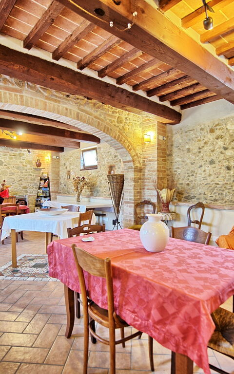 Casale Tiziano: Lunchrum, Vardagsrum