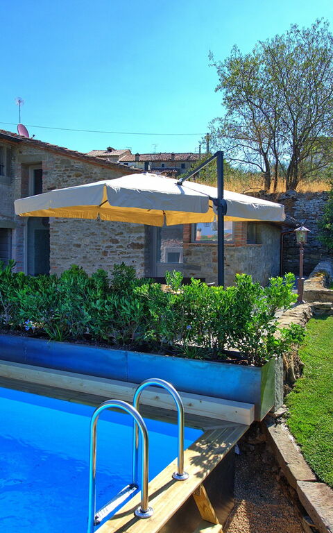 Casa La Fonte: slå samman, Trädgård