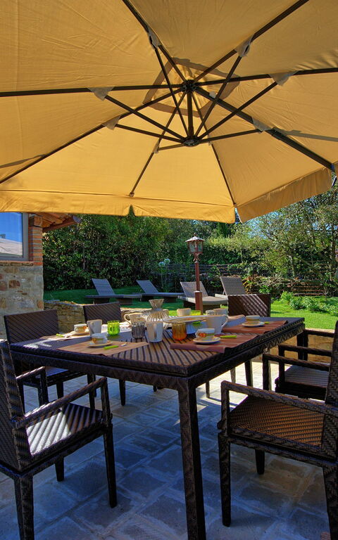 Casa La Fonte: Balkong / terrass / uteplats