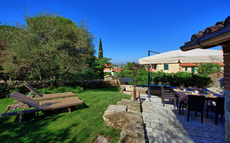 Casa La Fonte: Trädgård