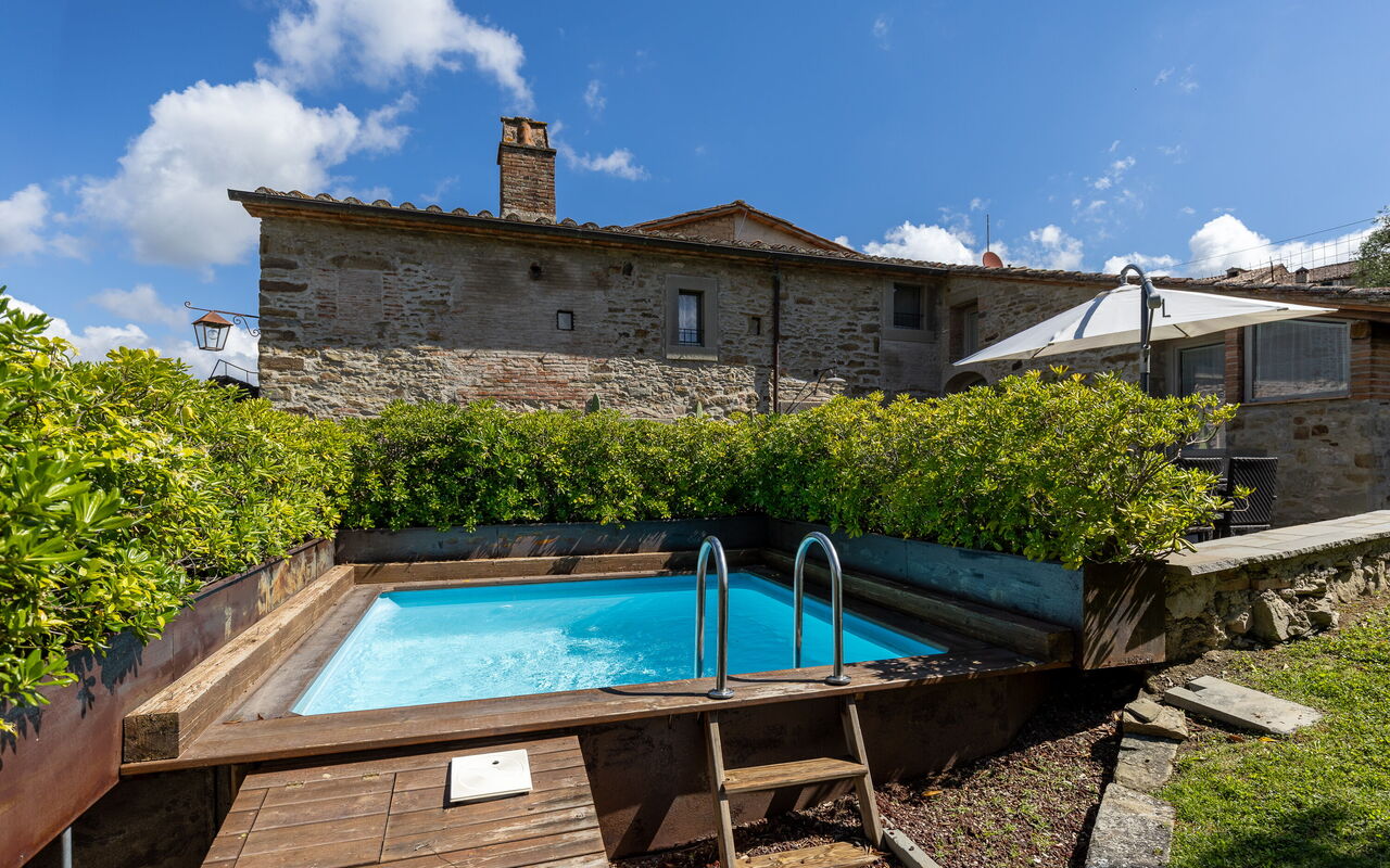 Casa La Fonte: Exteriör, slå samman, Utomhus