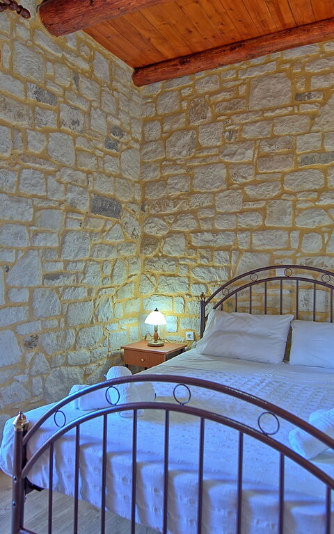 Villa Vrisses: sovrum