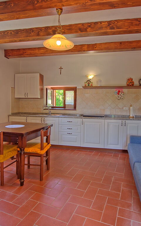 Borgo Veronica: Kök, Lunchrum, Vardagsrum