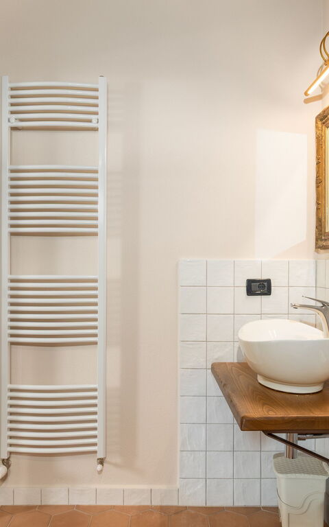 Casale Santa Francesca: Badrum