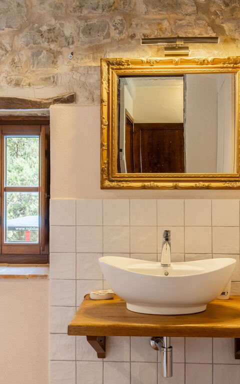 Casale Santa Francesca: Badrum