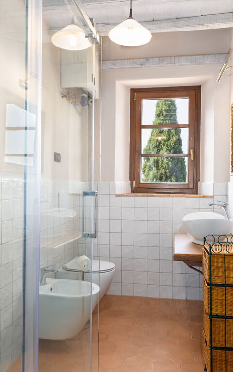 Casale Santa Francesca: Badrum