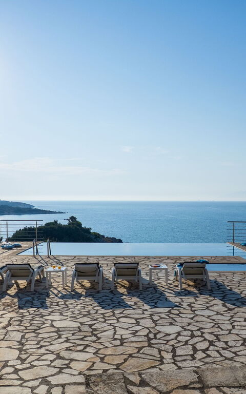 Beachfront Villa Seasun: slå samman, Utomhus, Visningar