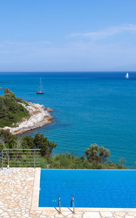 Beachfront Villa Seasun: slå samman, Utomhus, Visningar