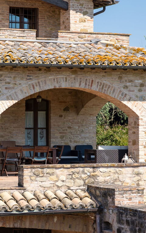 Villa Assisi: Balkong / terrass / uteplats, Exteriör, Utomhus