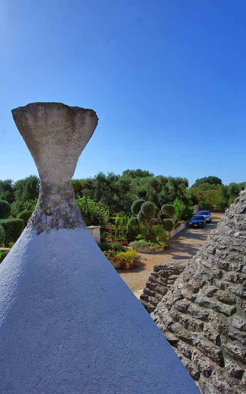 Trullo Santo Stefano: Exteriör