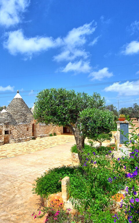 Trullo Santo Stefano: Trädgård, Utomhus