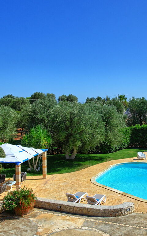 Lamia Santo Arcangelo: slå samman, Trädgård