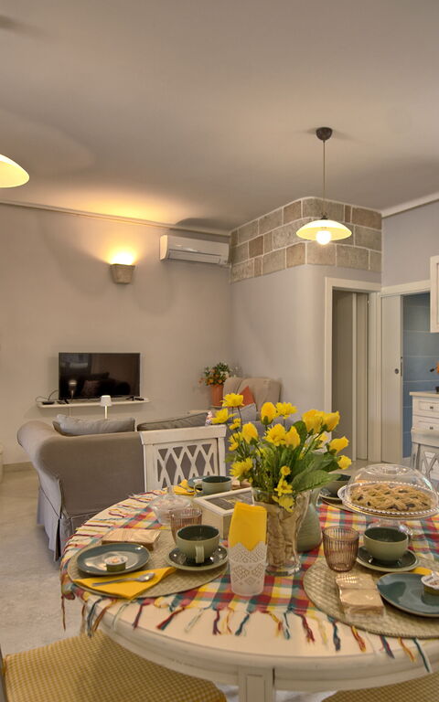 Lamia Santo Arcangelo: Kök, Lunchrum, Vardagsrum