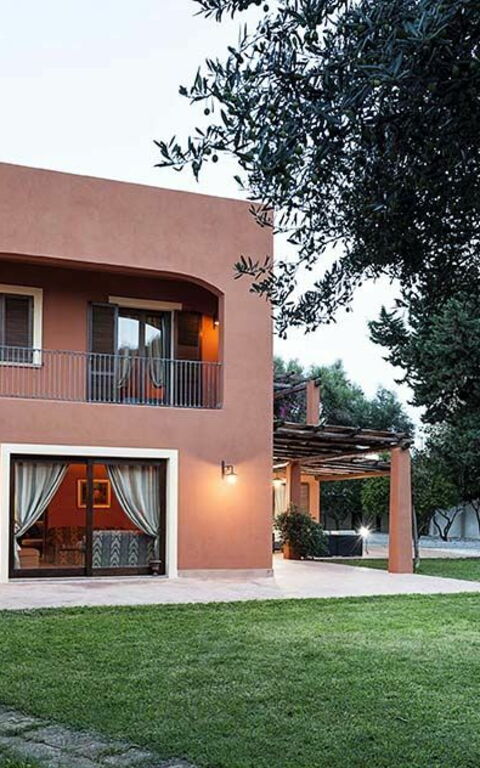 Villa Arangea: Trädgård