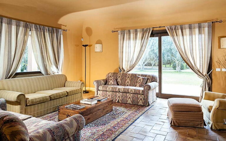 Villa Arangea: Vardagsrum