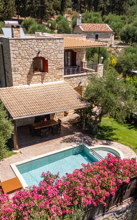 Villa Nipos: slå samman, Trädgård, Utomhus