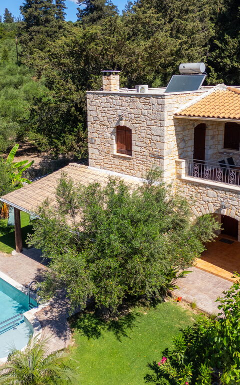 Villa Nipos: Exteriör, slå samman, Trädgård, Utomhus