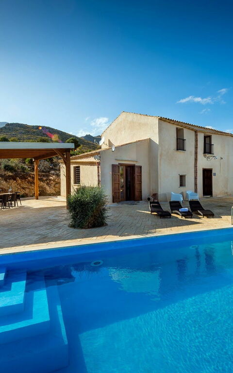 Villa Le Muse: slå samman, Utomhus