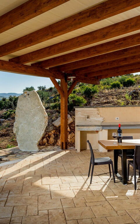 Villa Le Muse: Utomhus