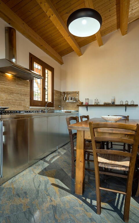 Villa Le Muse: Kök, Lunchrum