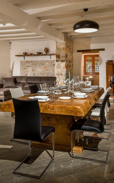 Villa Le Muse: Lunchrum, Vardagsrum