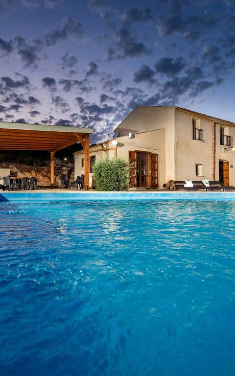 Villa Le Muse: slå samman, Utomhus