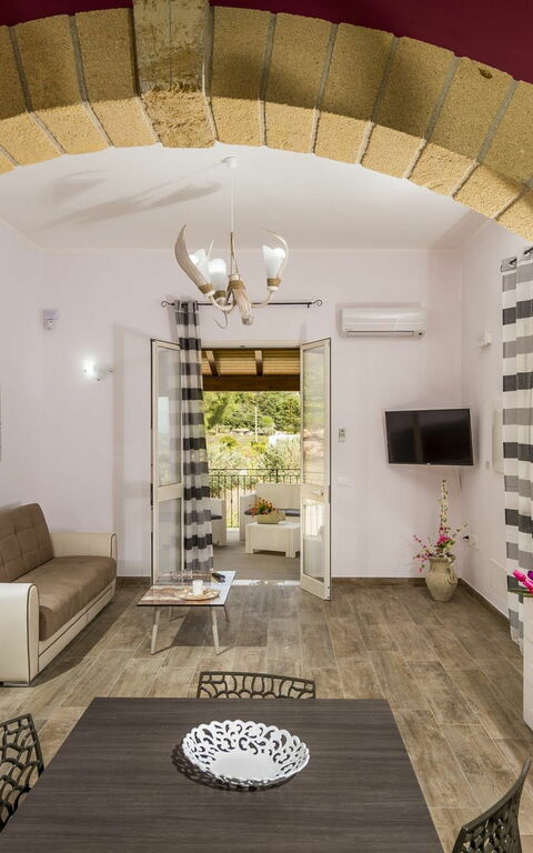 Villa Mare e Monti: Vardagsrum