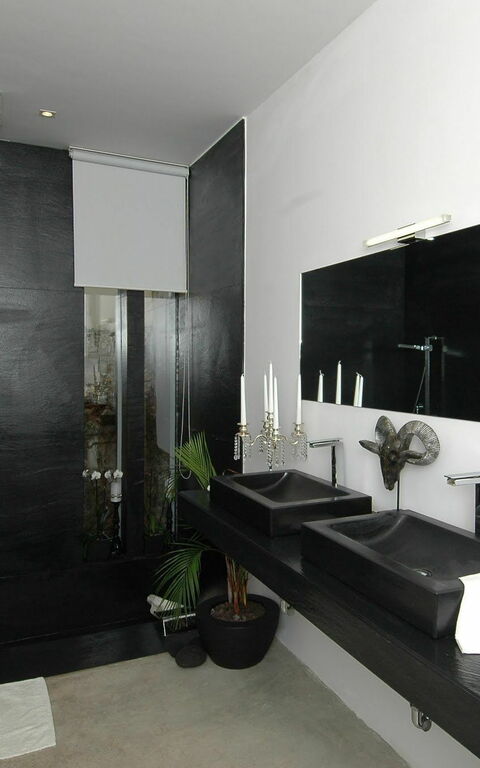 Villa Denari: Badrum